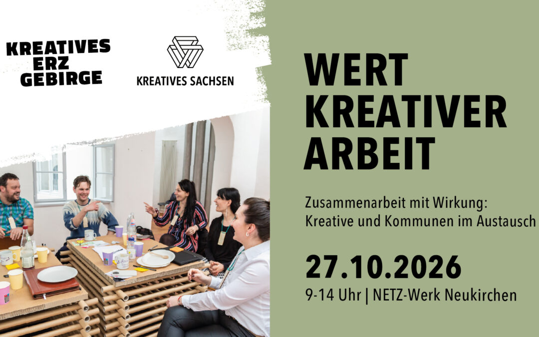 Netzwerkevent: Wert kreativer Arbeit – Zusammenarbeit mit Wirkung: Kreative und Kommunen im Austausch